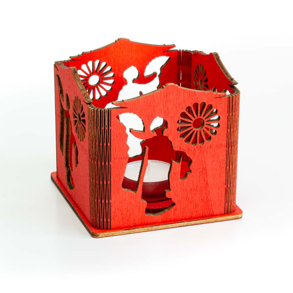 idea-regalo-solidale-portacandela-geisha-rosso